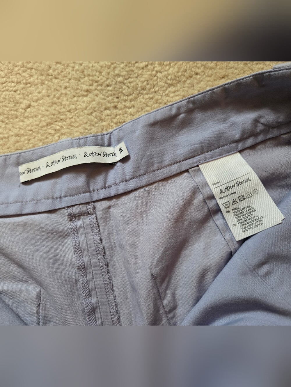 Women's Shorts, & Other Stories, Size EU 38 - Picture 3 of 3